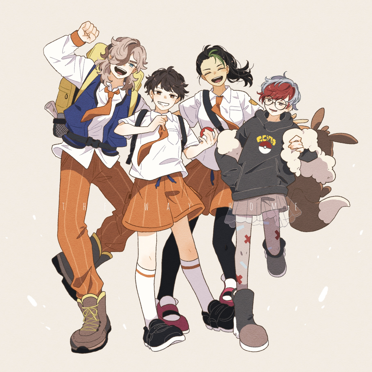 This is a pixiv picture whose title is pkmn LOG2.