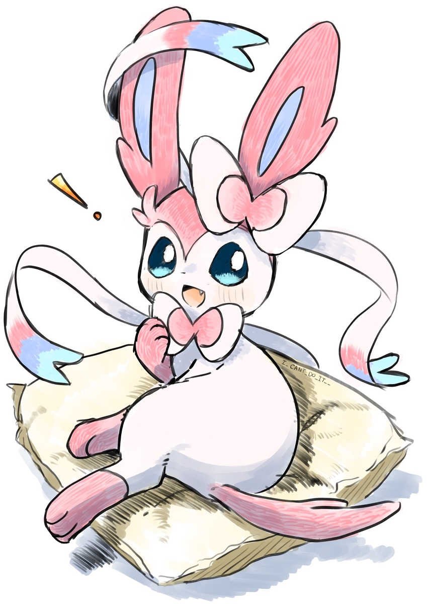 This is a pixiv picture whose title is あなたの帰りを待っていたニンフィア....