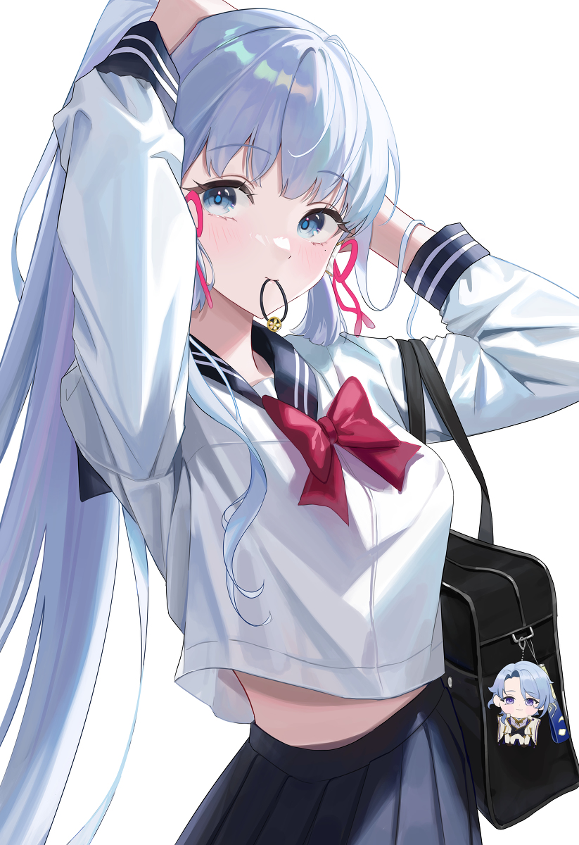 This is a pixiv picture whose title is Ayaka.