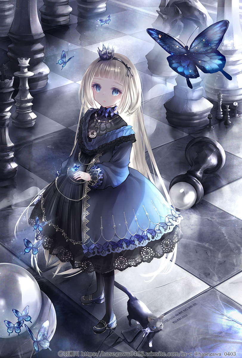 This is a pixiv picture whose title is 🦋.