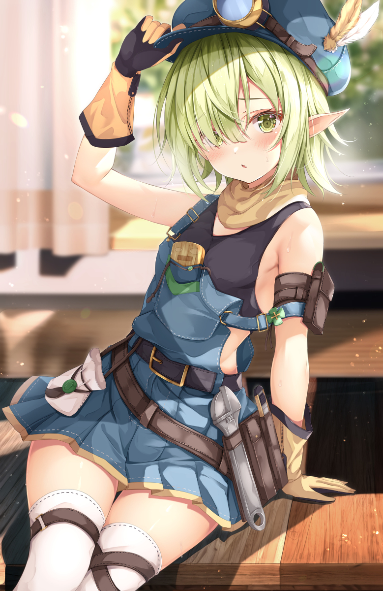 This is a pixiv picture whose title is アオイちゃん.