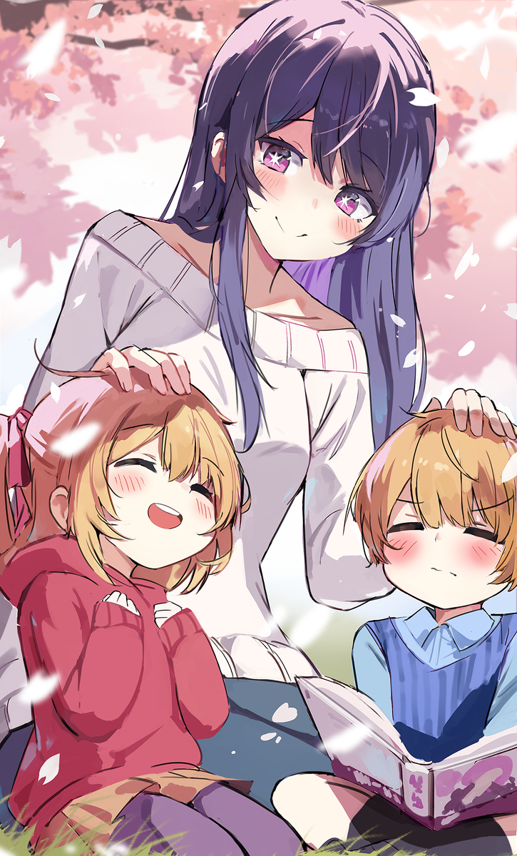 This is a pixiv picture whose title is 🌸.