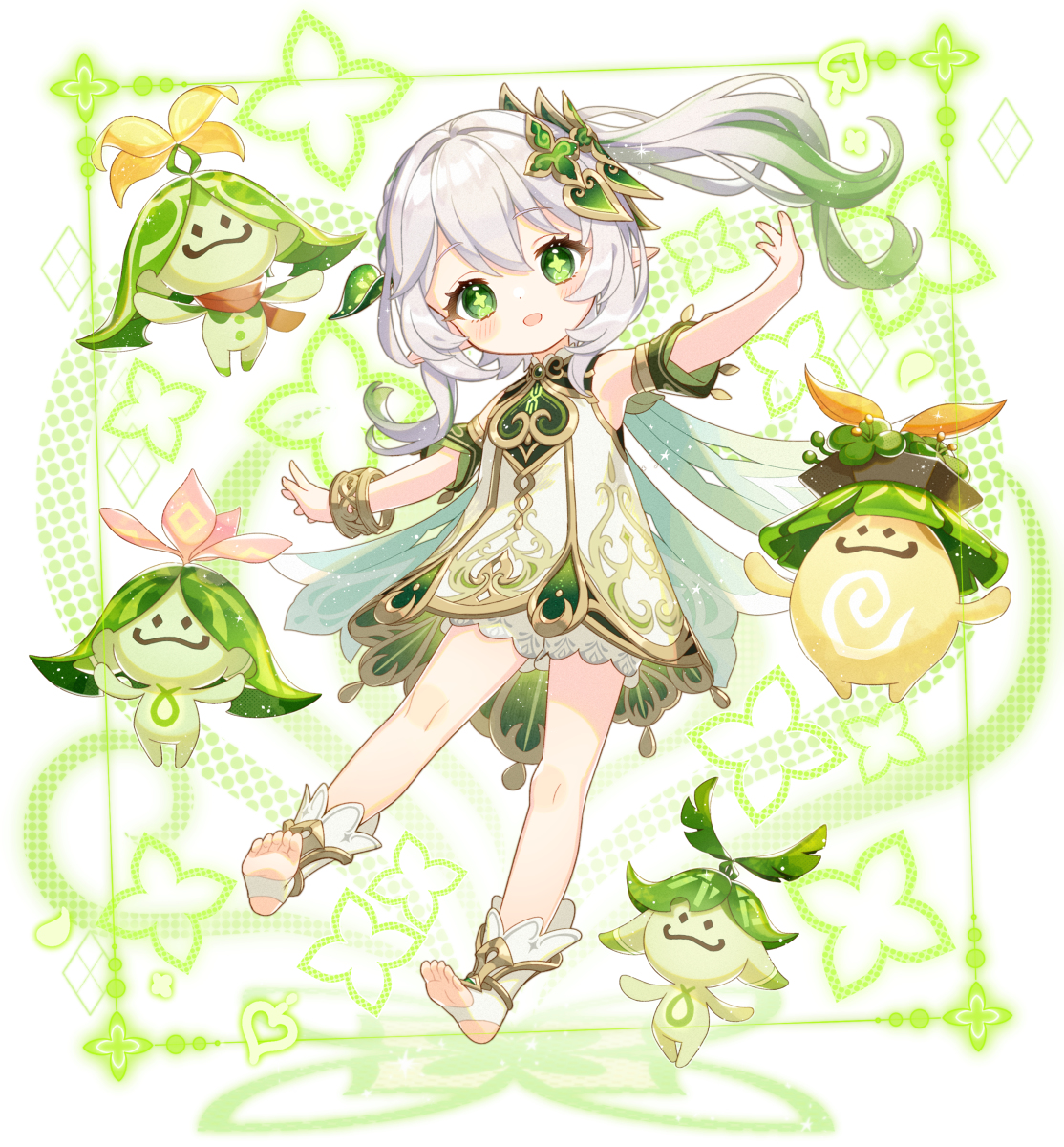 This is a pixiv picture whose title is ナヒーダちゃん.