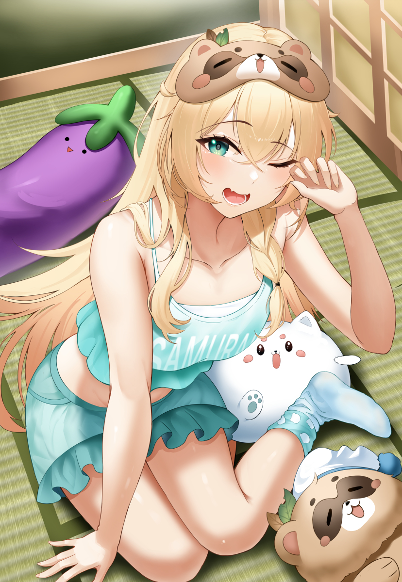 This is a pixiv picture whose title is 風真いろは.