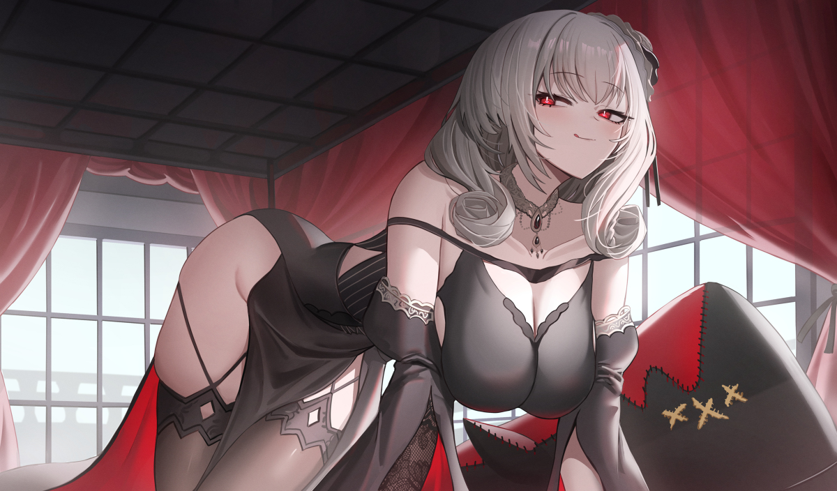 This is a pixiv picture whose title is ✠Lützow✠.