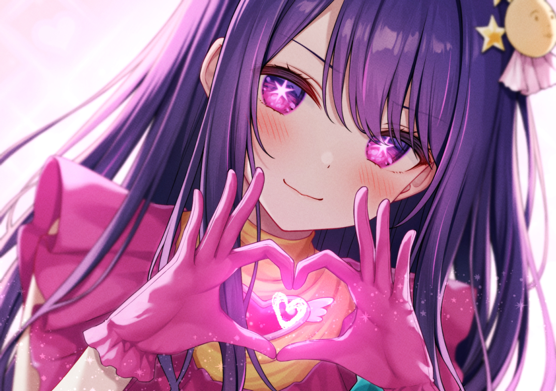 This is a pixiv picture whose title is 【推しの子】アイちゃん.