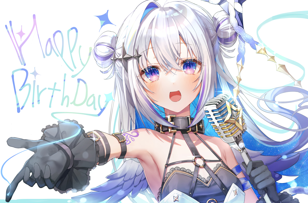 This is a pixiv picture whose title is 天音かなた.