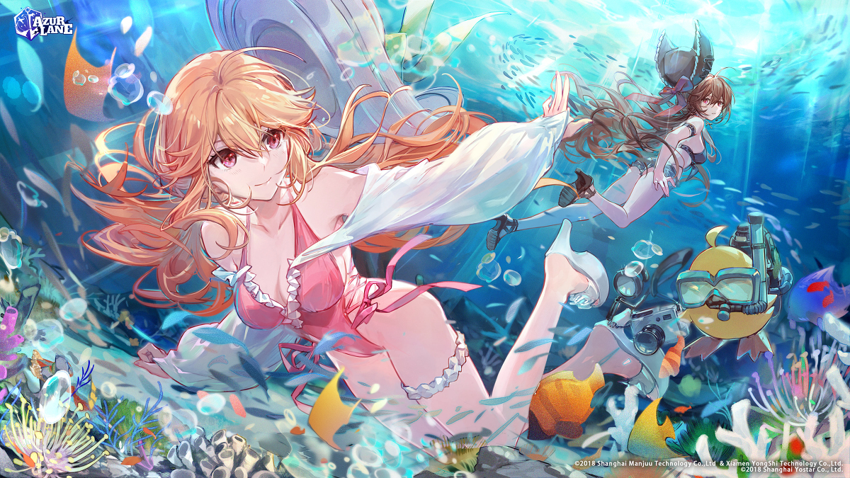 This is a pixiv picture whose title is 🐠🌊📷.