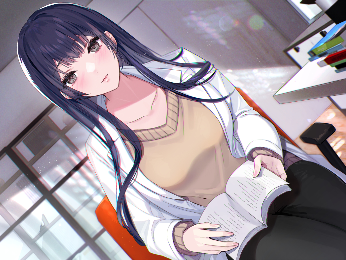 This is a pixiv picture whose title is ♡　保健室Hug　♡ˎˊ˗.