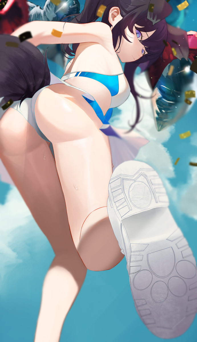 This is a pixiv picture whose title is 猫塚ヒビキ(応援団).