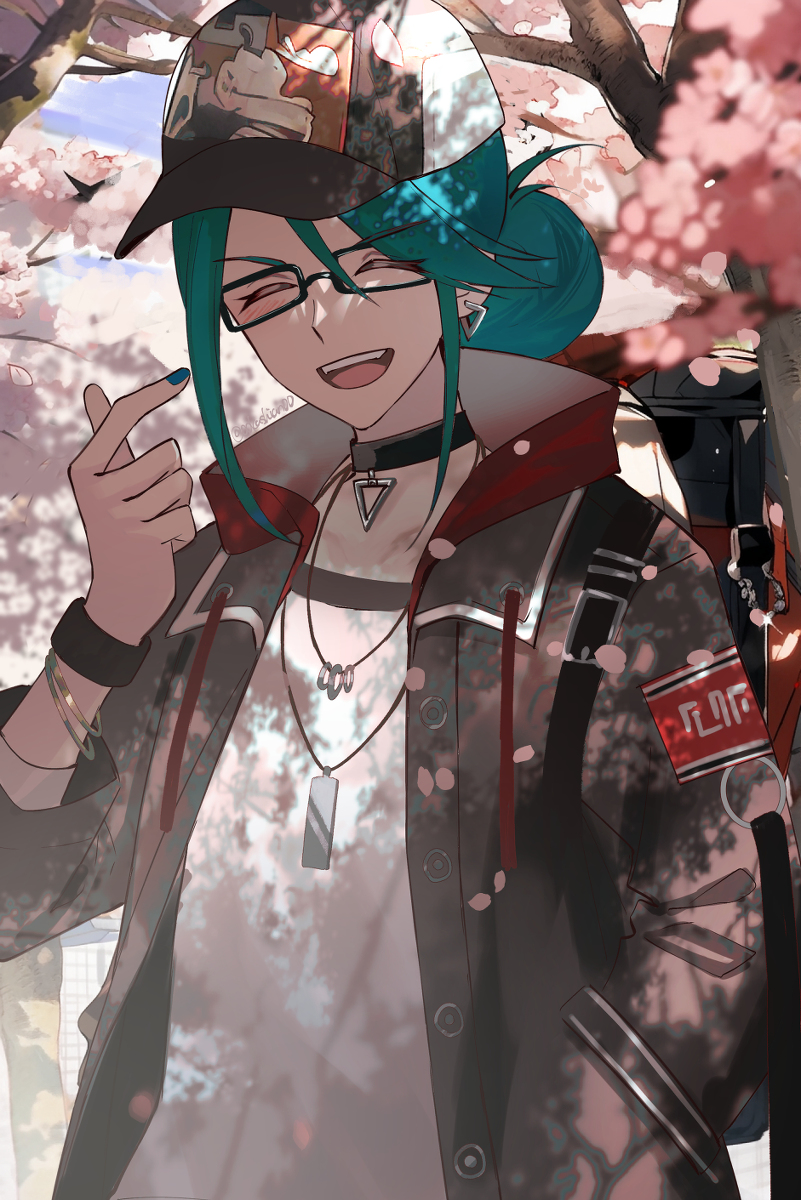 This is a pixiv picture whose title is お花見.