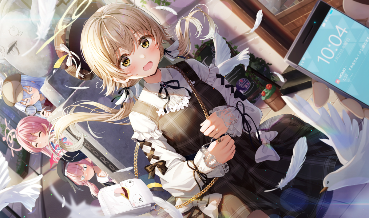 This is a pixiv picture whose title is 待ち合わせ.