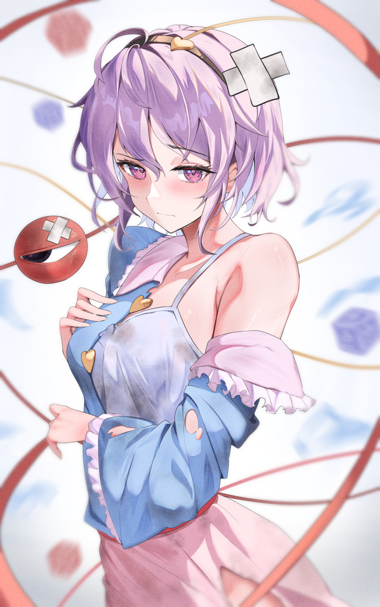 This is a pixiv picture whose title is satori.