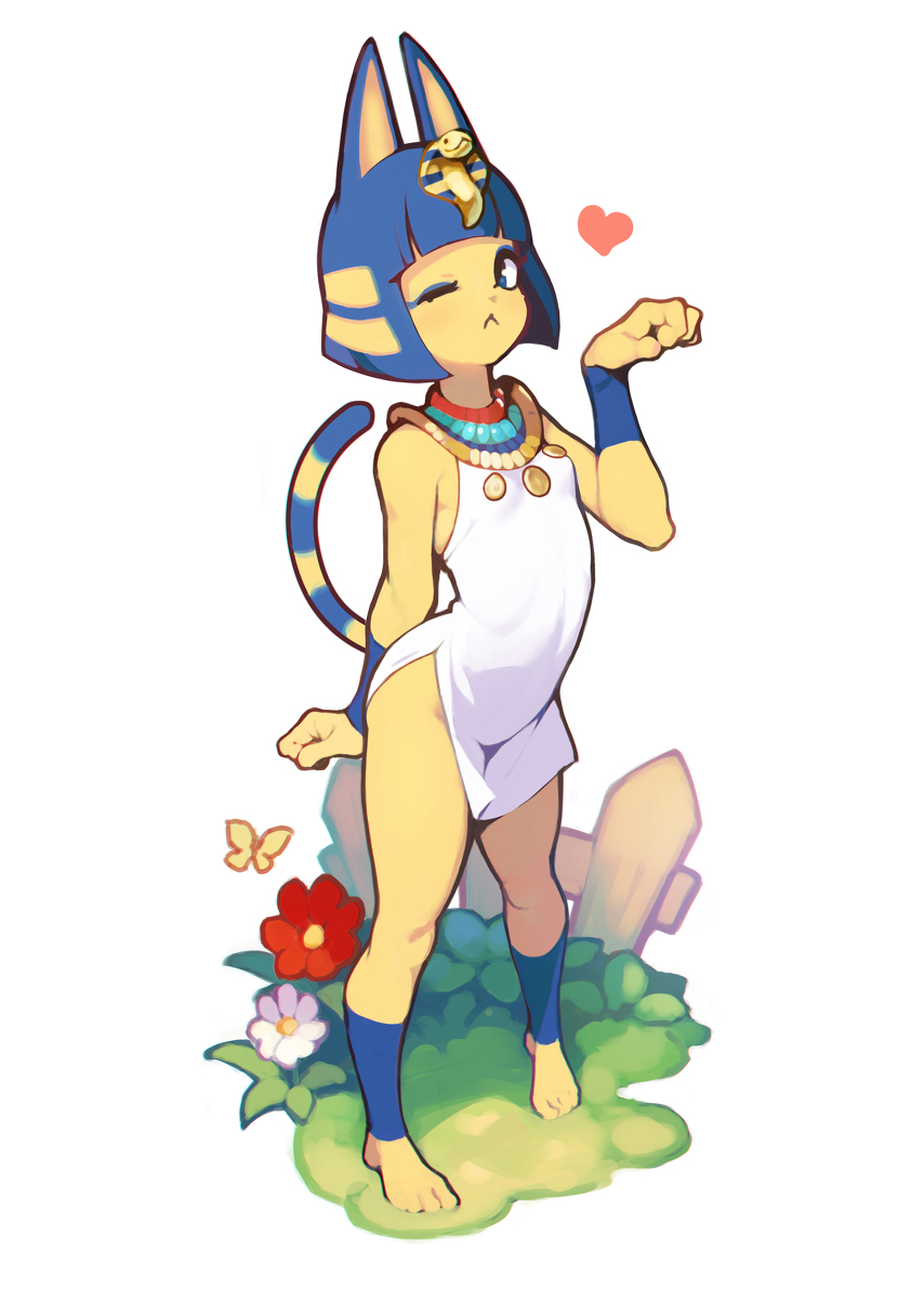 This is a pixiv picture whose title is ナイル / Ankha.