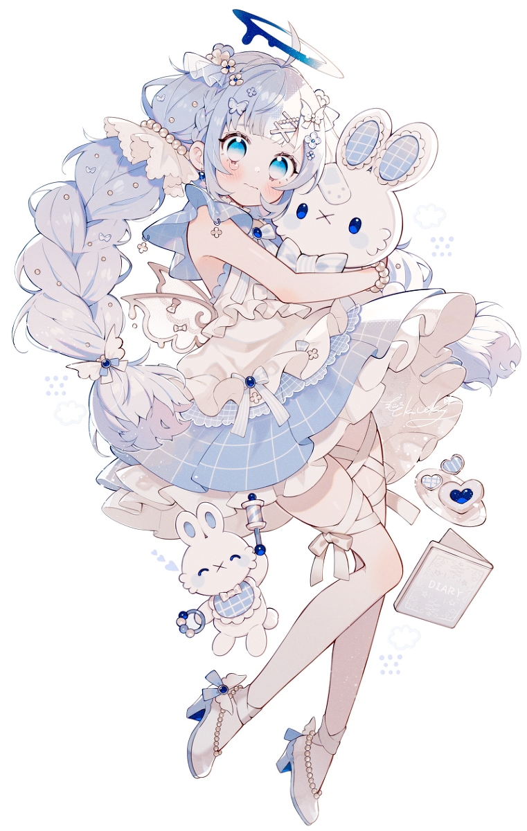 This is a pixiv picture whose title is 泣きべそ天使ちゃん.