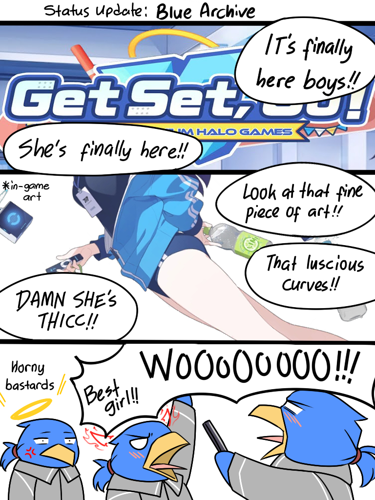 This is a pixiv picture whose title is Status Update.