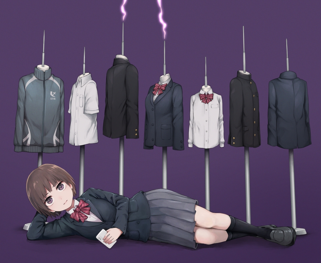 This is a pixiv picture whose title is 電流走るな！.