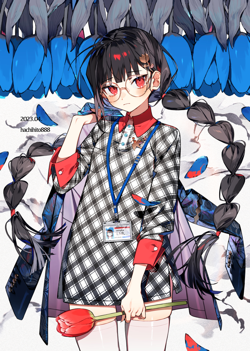 This is a pixiv picture whose title is 🌷.