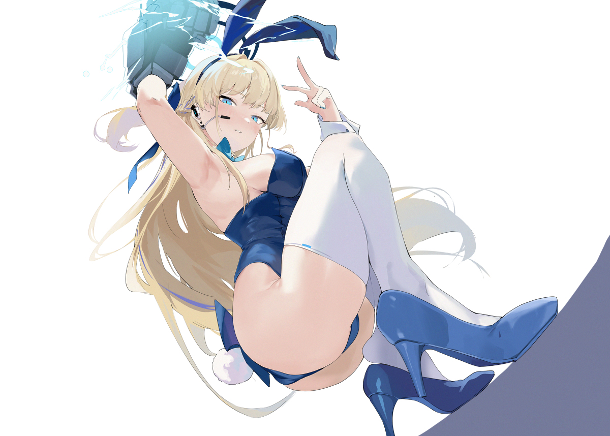 This is a pixiv picture whose title is 🐰.