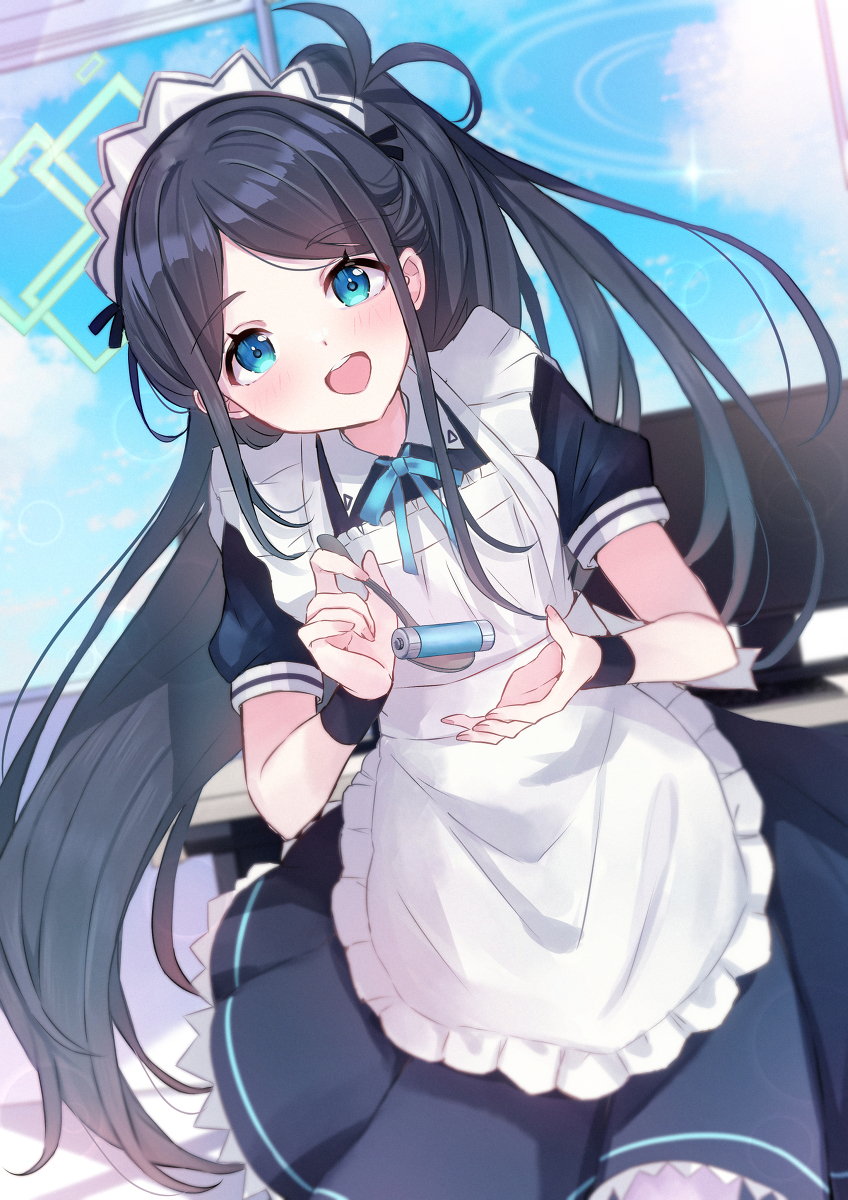 This is a pixiv picture whose title is 「先生!!あーん♡」.