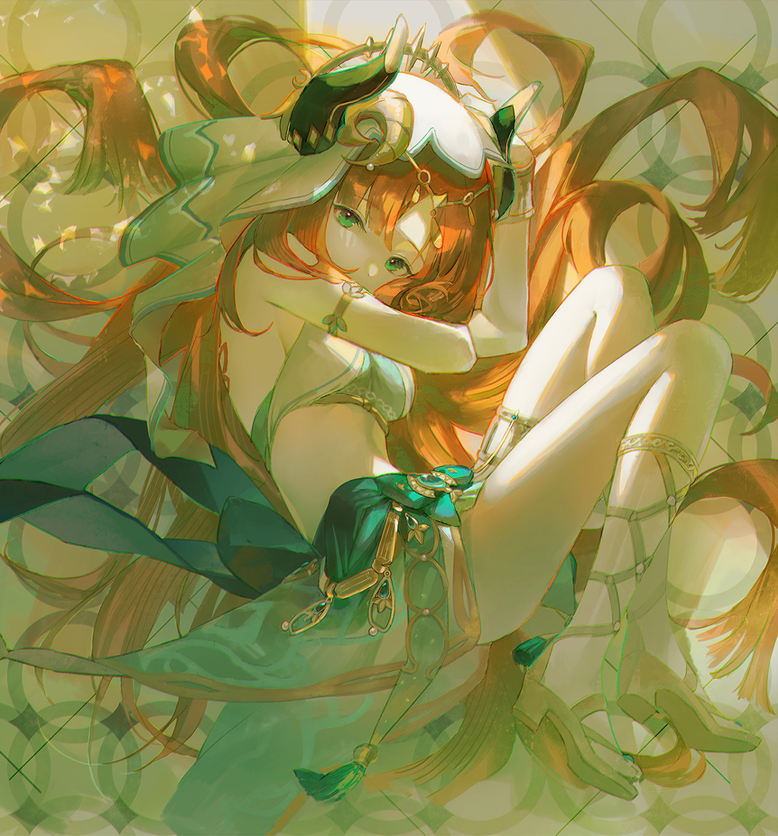 This is a pixiv picture whose title is Nilou.