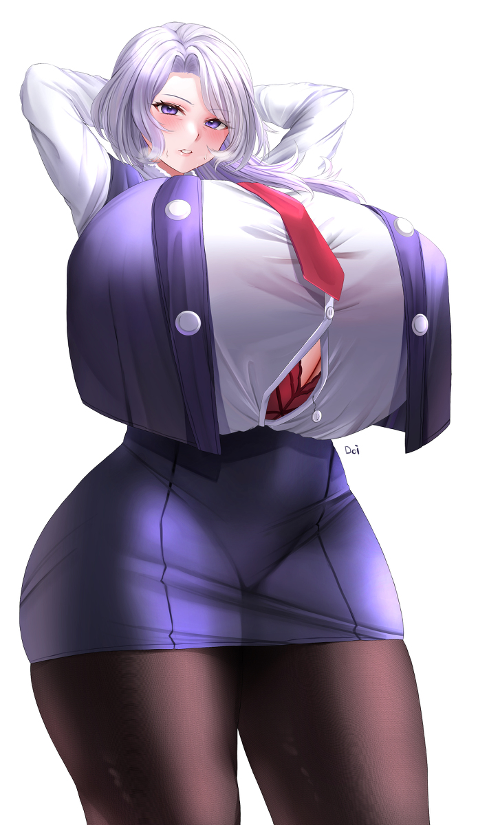 This is a pixiv picture whose title is このおば様でかすぎる....