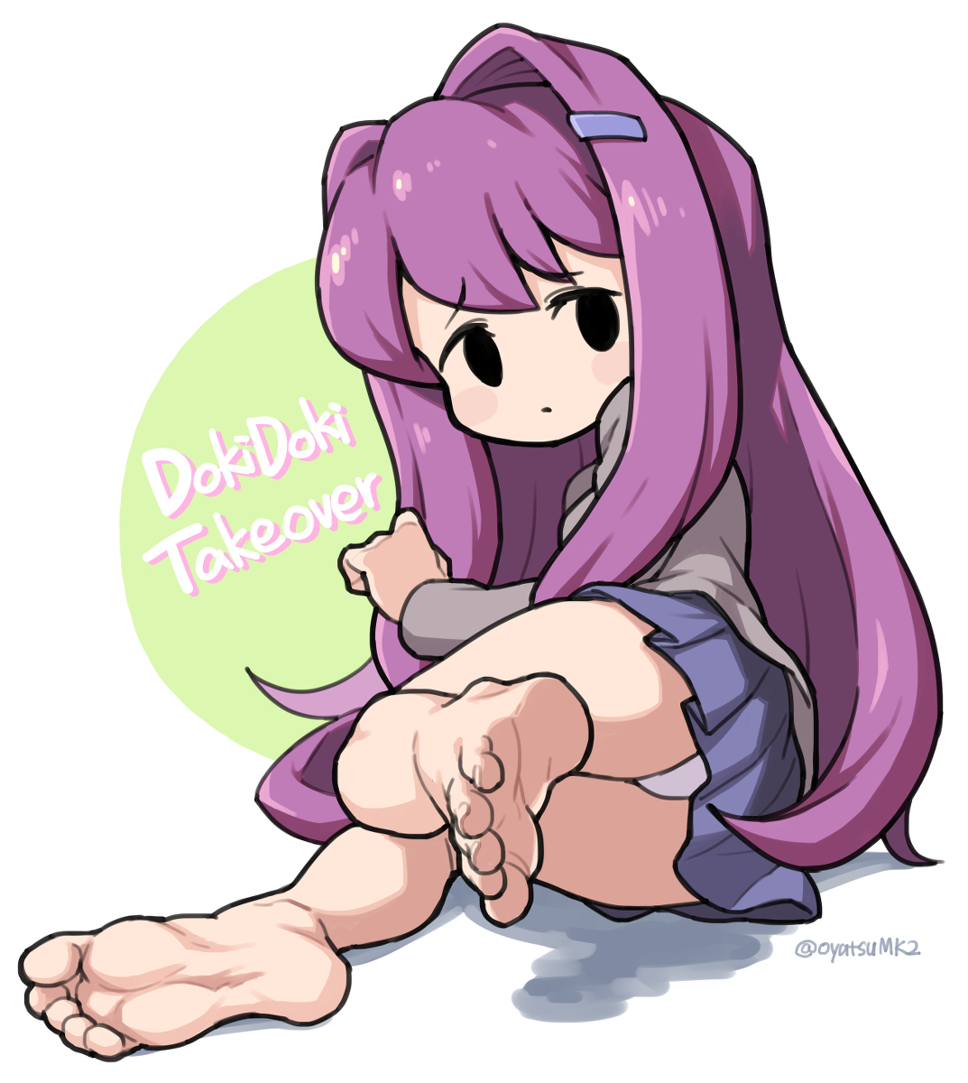 This is a pixiv picture whose title is Yuri.