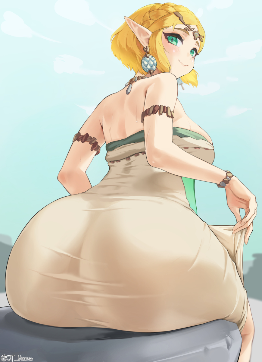 This is a pixiv picture whose title is Zelda.