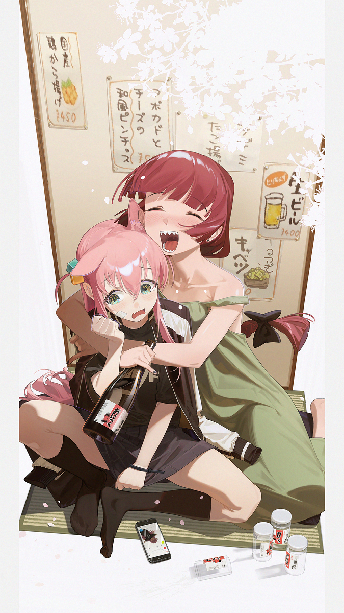 This is a pixiv picture whose title is drink.