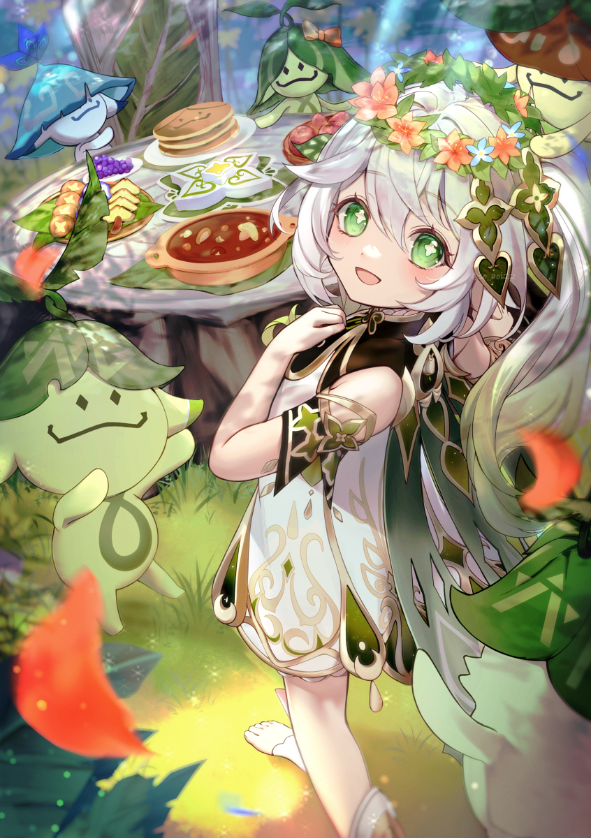 This is a pixiv picture whose title is アランナラ達のおもてなし.