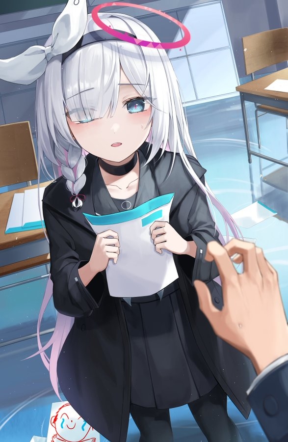 This is a pixiv picture whose title is あれ…？この書類じゃないんですか…？.