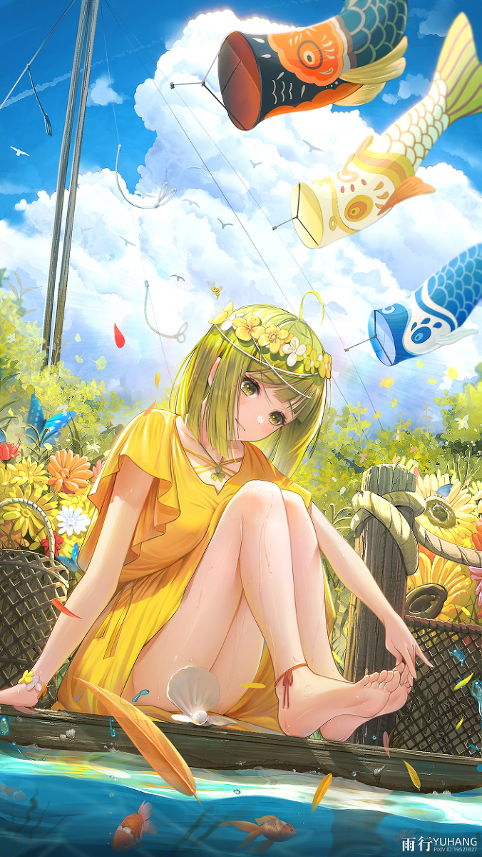 This is a pixiv picture whose title is spring..