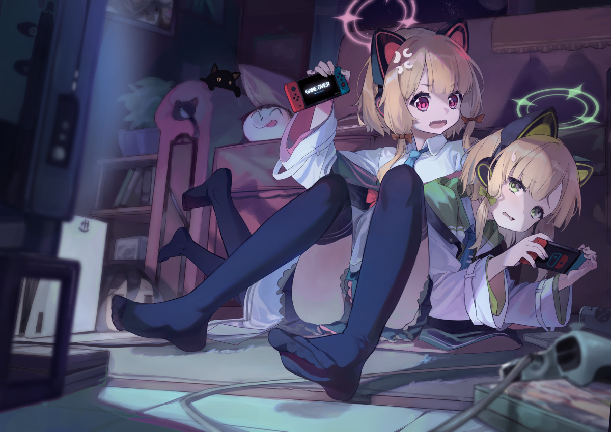 This is a pixiv picture whose title is 输了啦！都怪你！.