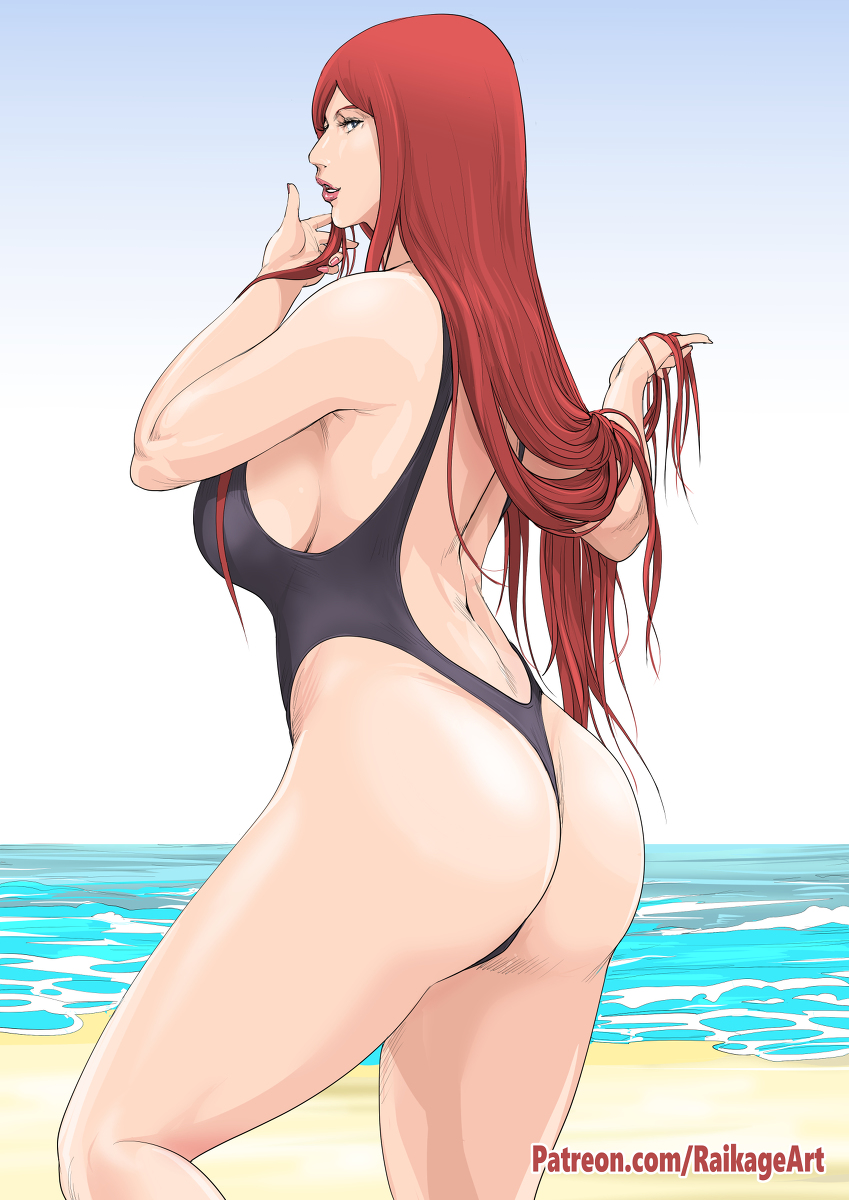 This is a pixiv picture whose title is Kushina Photoshot.