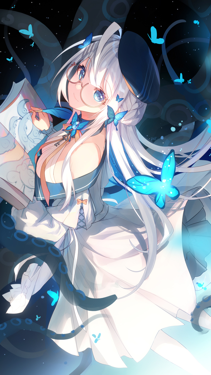 This is a pixiv picture whose title is ★.