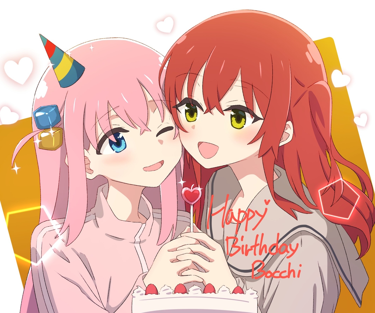 This is a pixiv picture whose title is 🎂.
