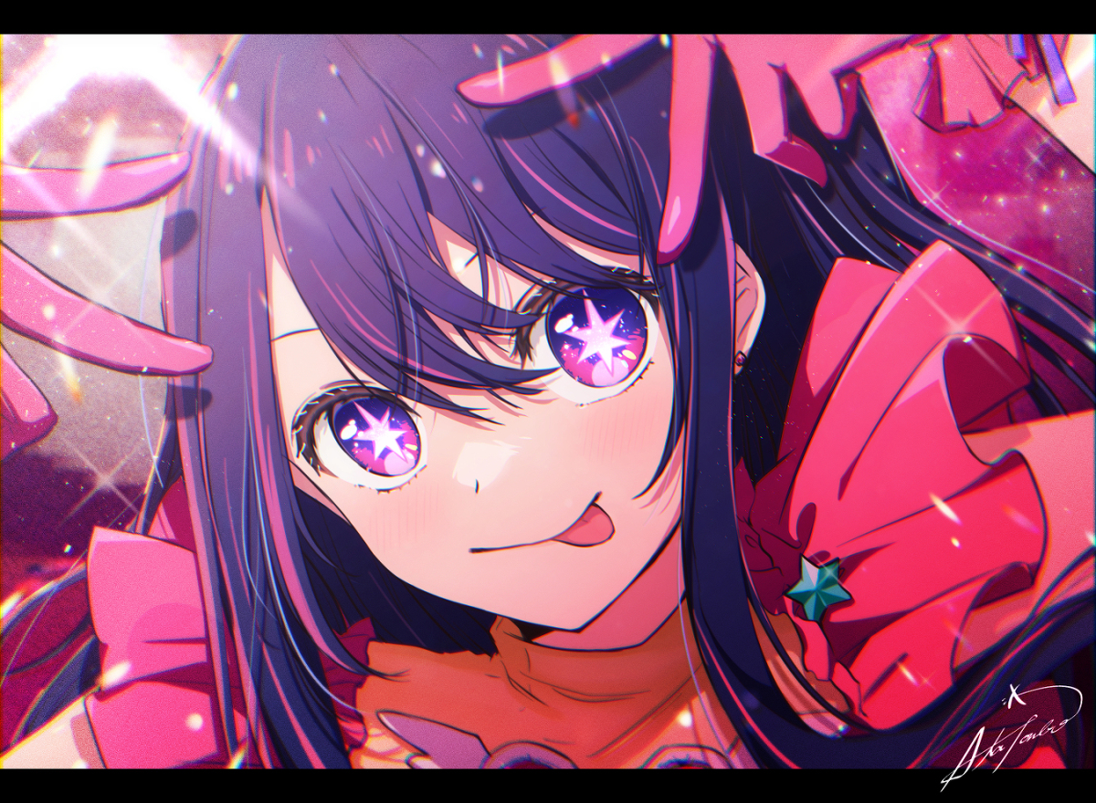 This is a pixiv picture whose title is 無敵のアイドル.