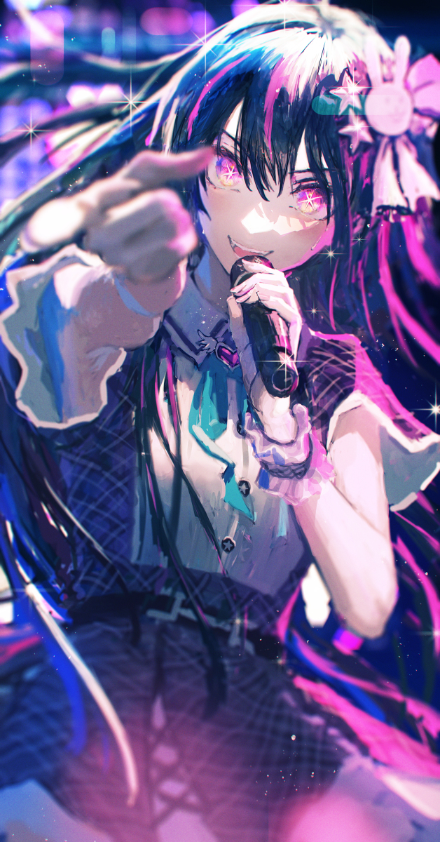 This is a pixiv picture whose title is 完璧で究極なアイドル.