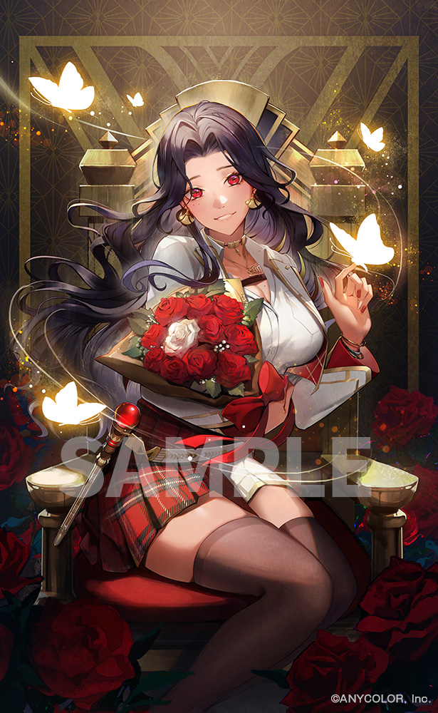 This is a pixiv picture whose title is スカーレヨナグニさん・誕生日グッズビジュアル.