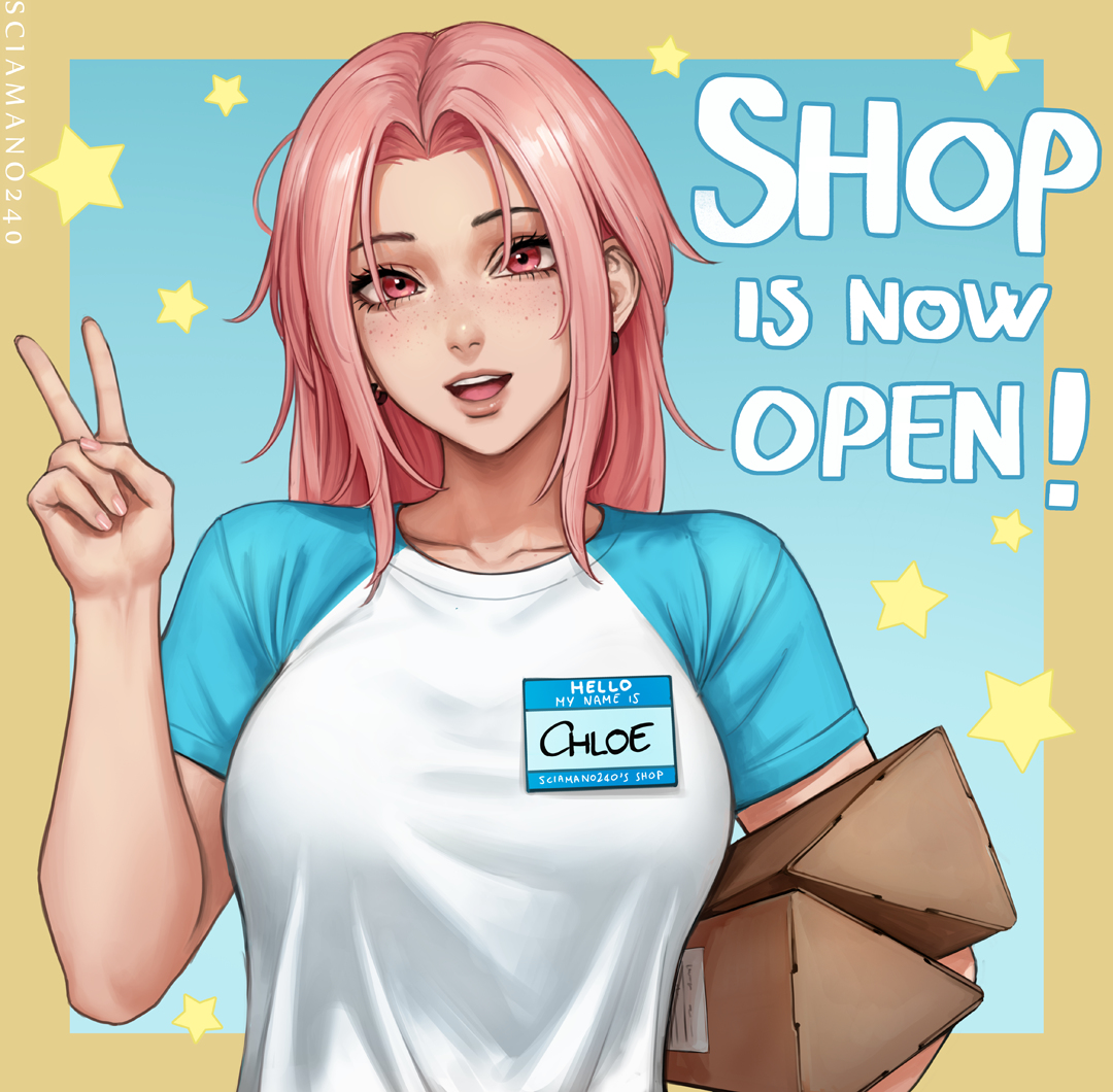 This is a pixiv picture whose title is Shop Open!.