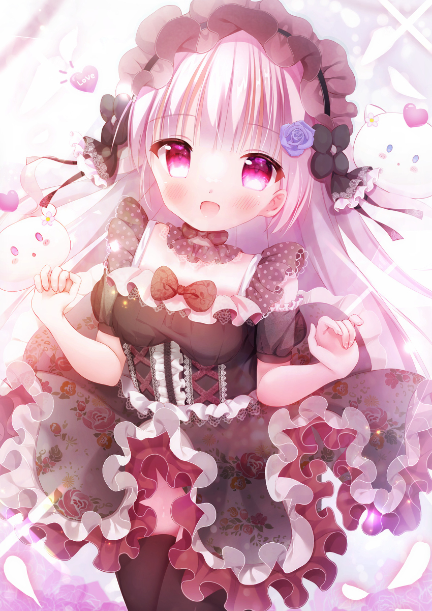 This is a pixiv picture whose title is 💕.