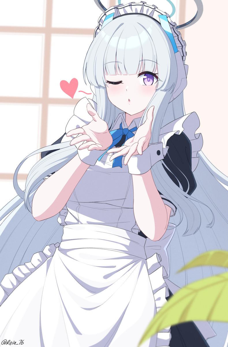 This is a pixiv picture whose title is メイドノア.