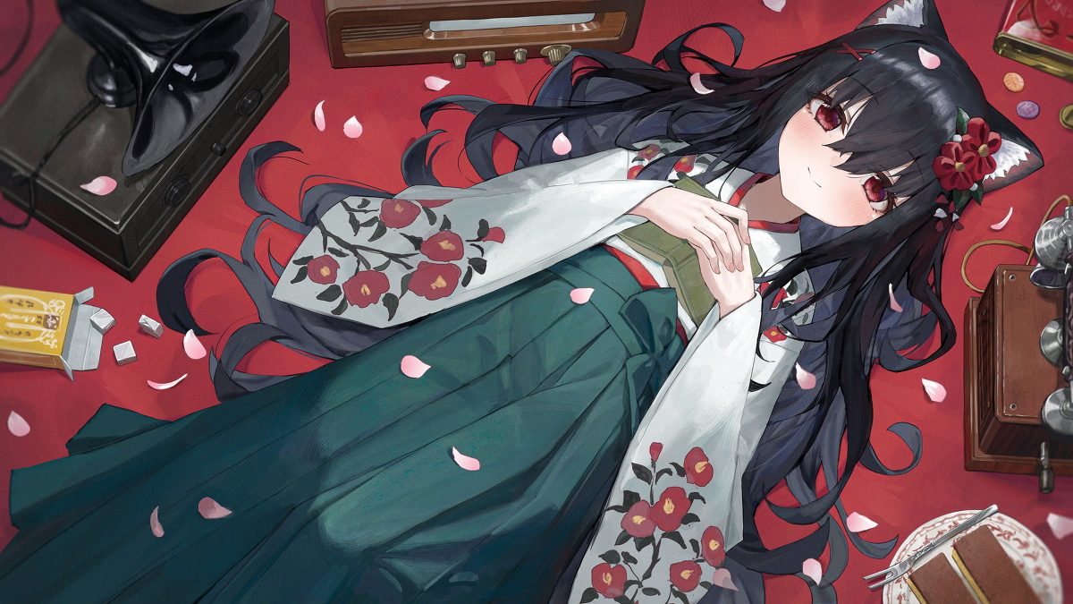 This is a pixiv picture whose title is 大正浪漫.