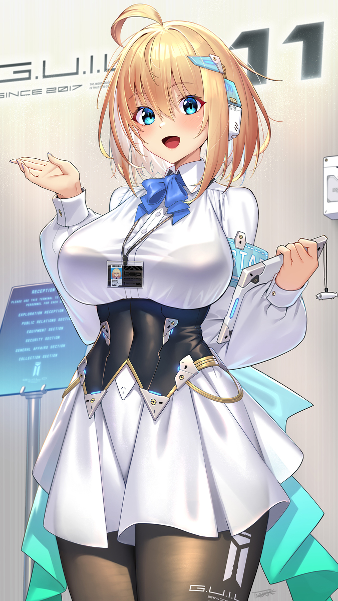 This is a pixiv picture whose title is おしごと中.