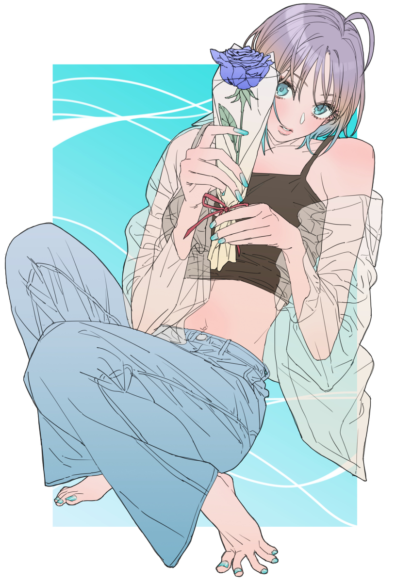 This is a pixiv picture whose title is 透.