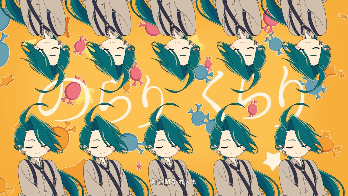 This is a pixiv picture whose title is アイ/ドルPVパロのチリちゃん.