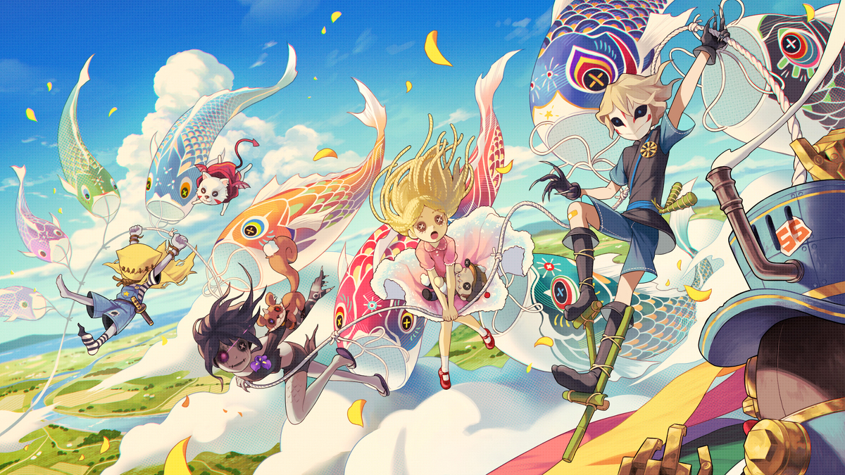This is a pixiv picture whose title is こどもの日【第五人格】.