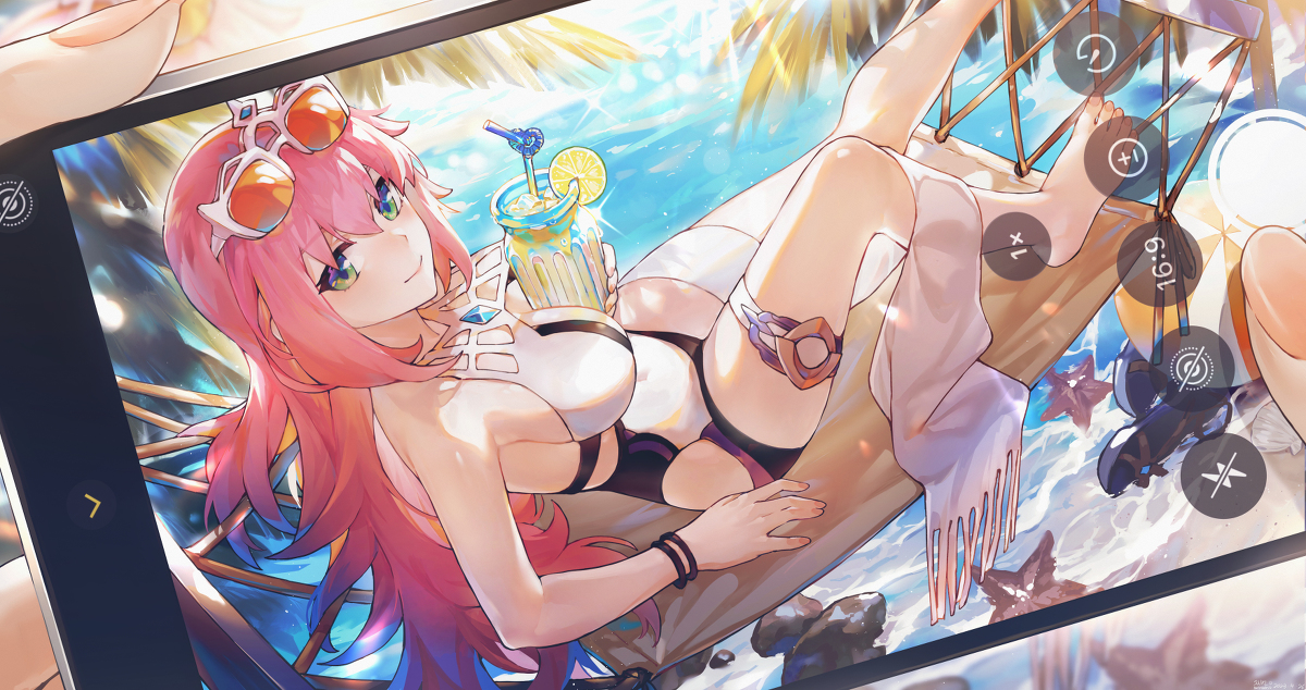 This is a pixiv picture whose title is :D.