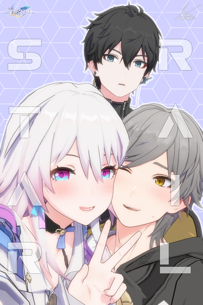 This is a pixiv picture whose title is Star Rail Cover.