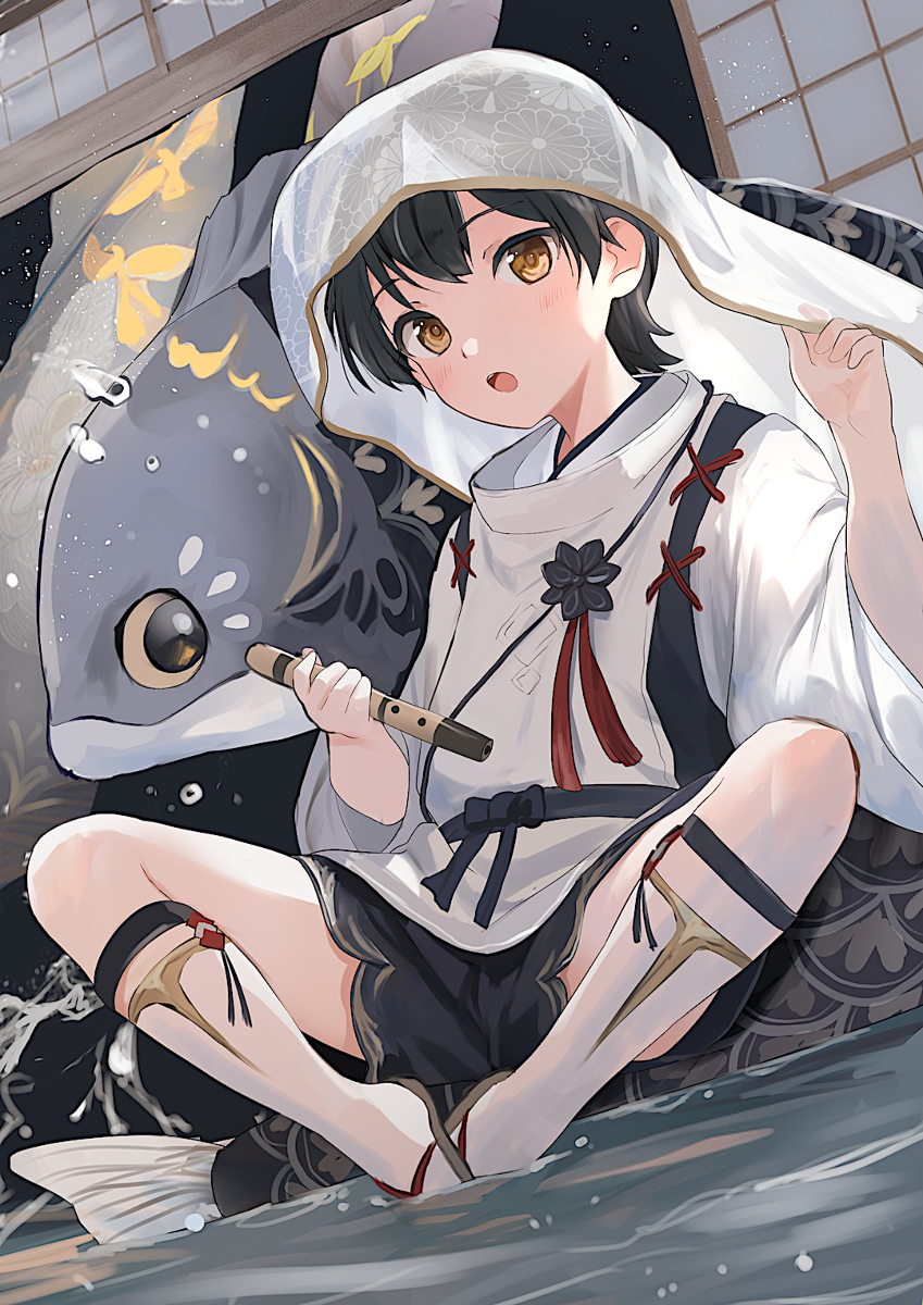 This is a pixiv picture whose title is こどもの日.